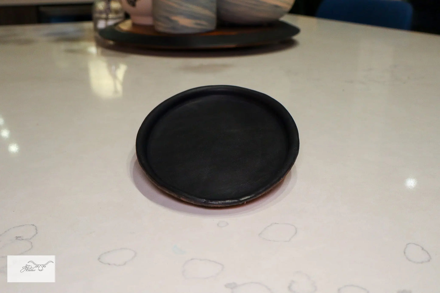 Oval Tray Jon B Leather