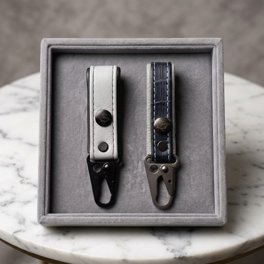 Ranger Leather Keychain