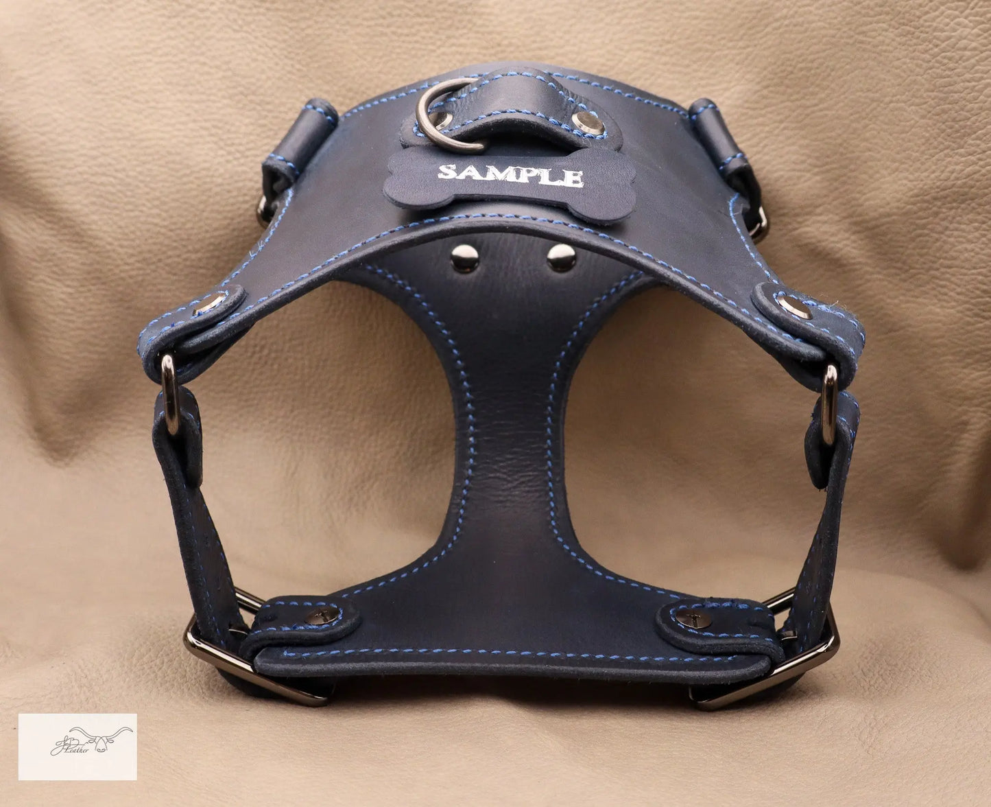 Premium Leather Pet Harness Jon B Leather