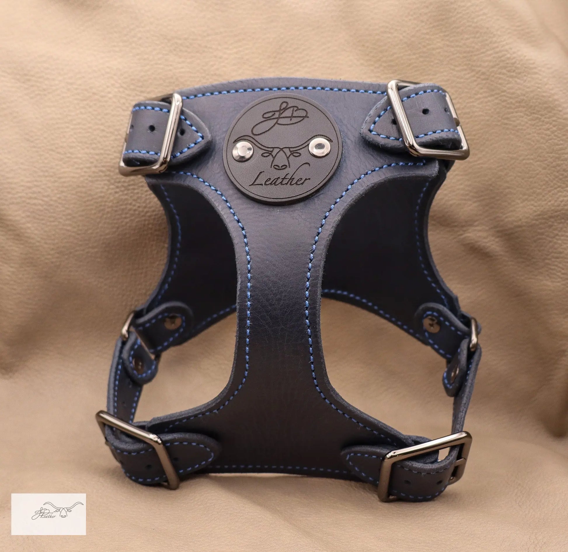 Premium Leather Pet Harness Jon B Leather