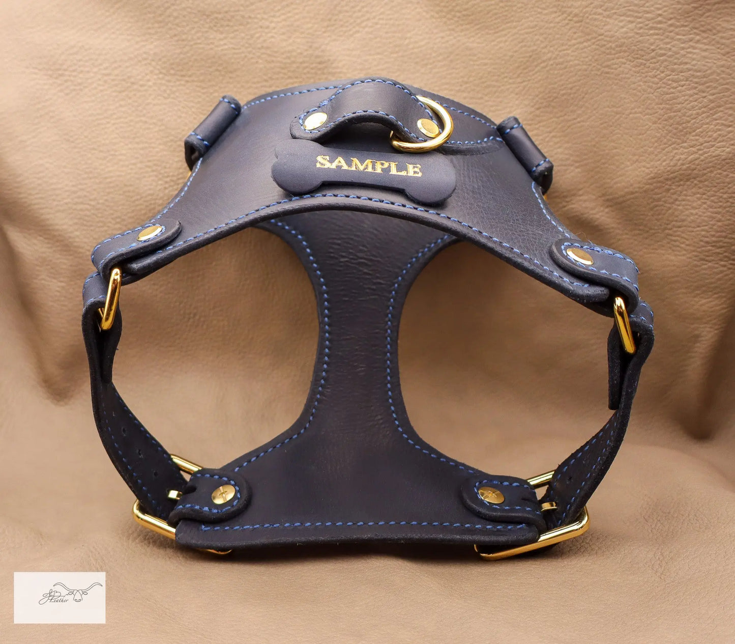 Premium Leather Pet Harness Jon B Leather