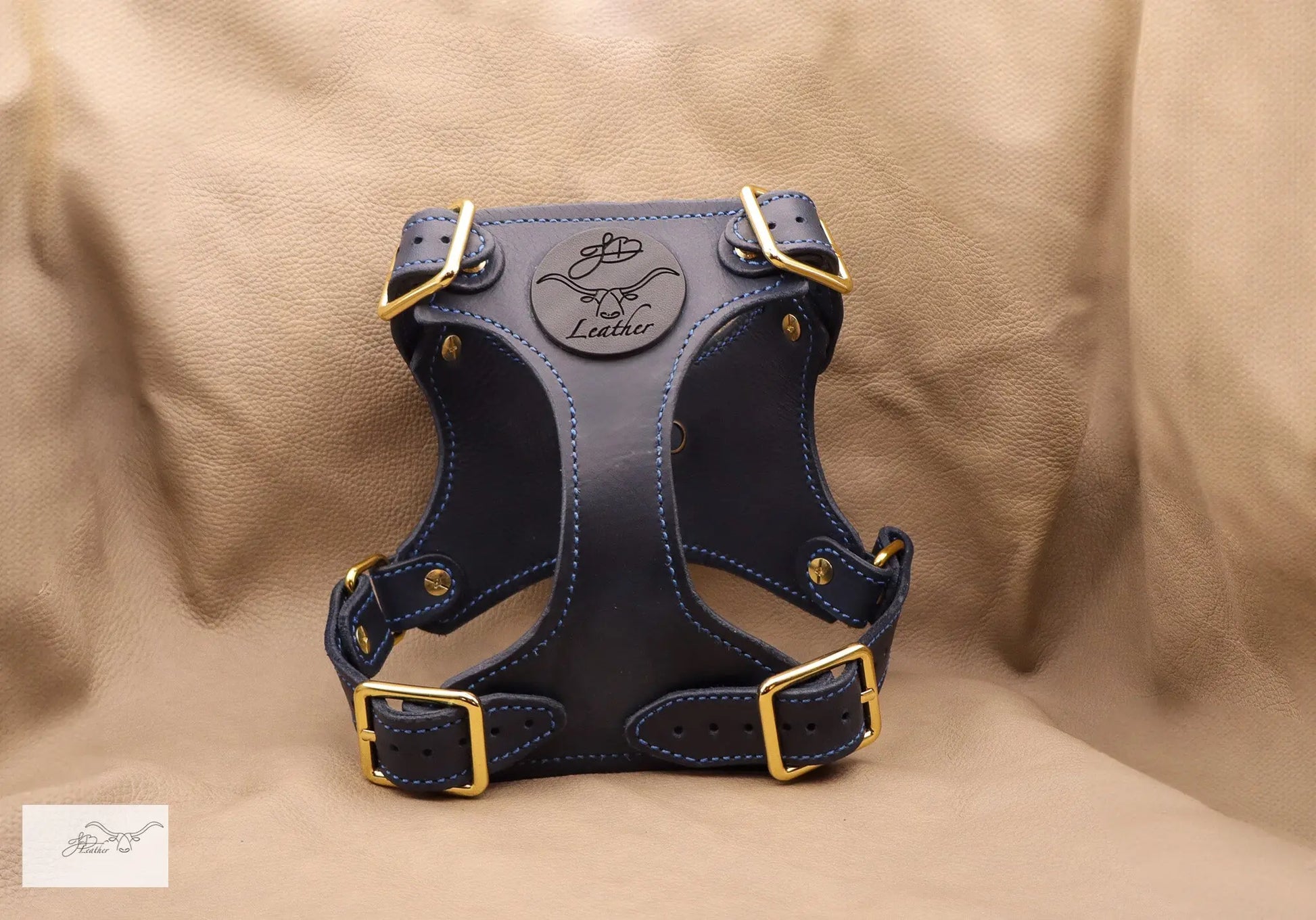 Premium Leather Pet Harness Jon B Leather