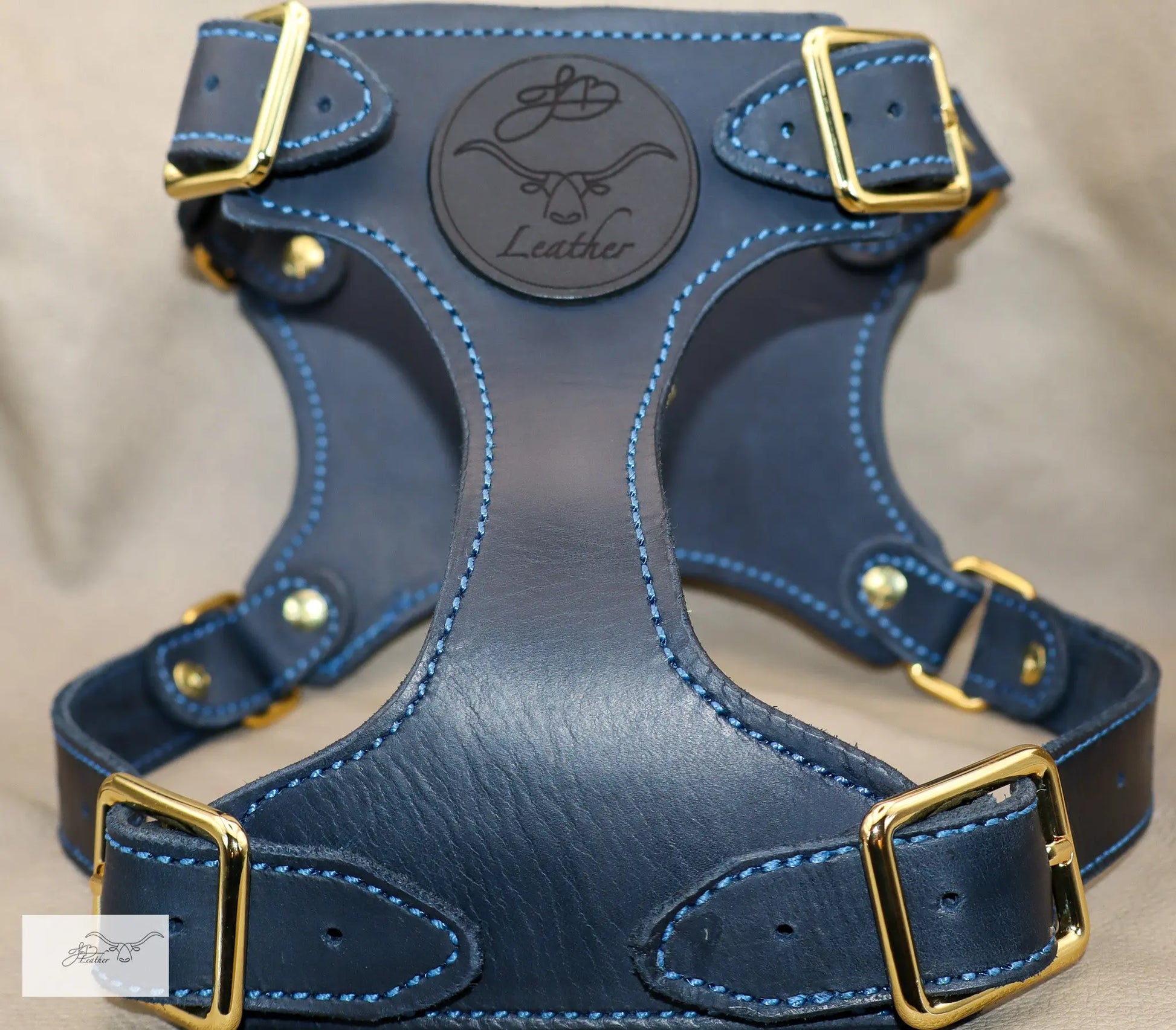 Premium Leather Pet Harness Jon B Leather