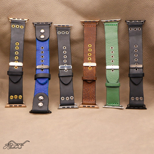 Tactical Apple Watch Band - Jon B Leather