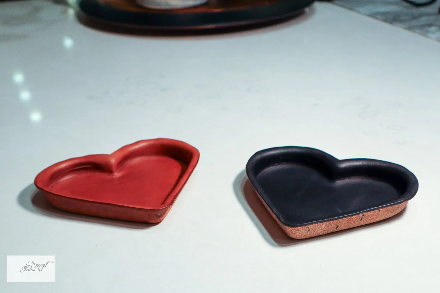 Heart Tray Jon B Leather