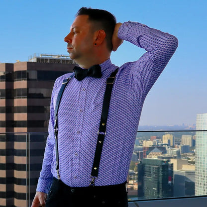 Leather Suspenders Jon B Leather