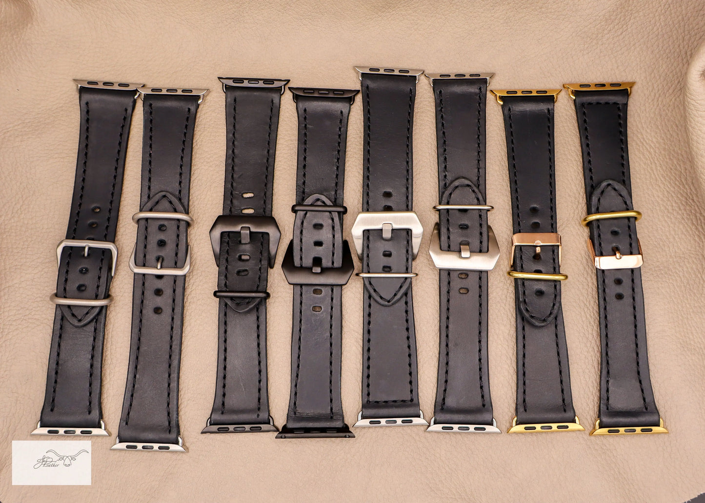 Black Collection Watch Bands Jon B Leather