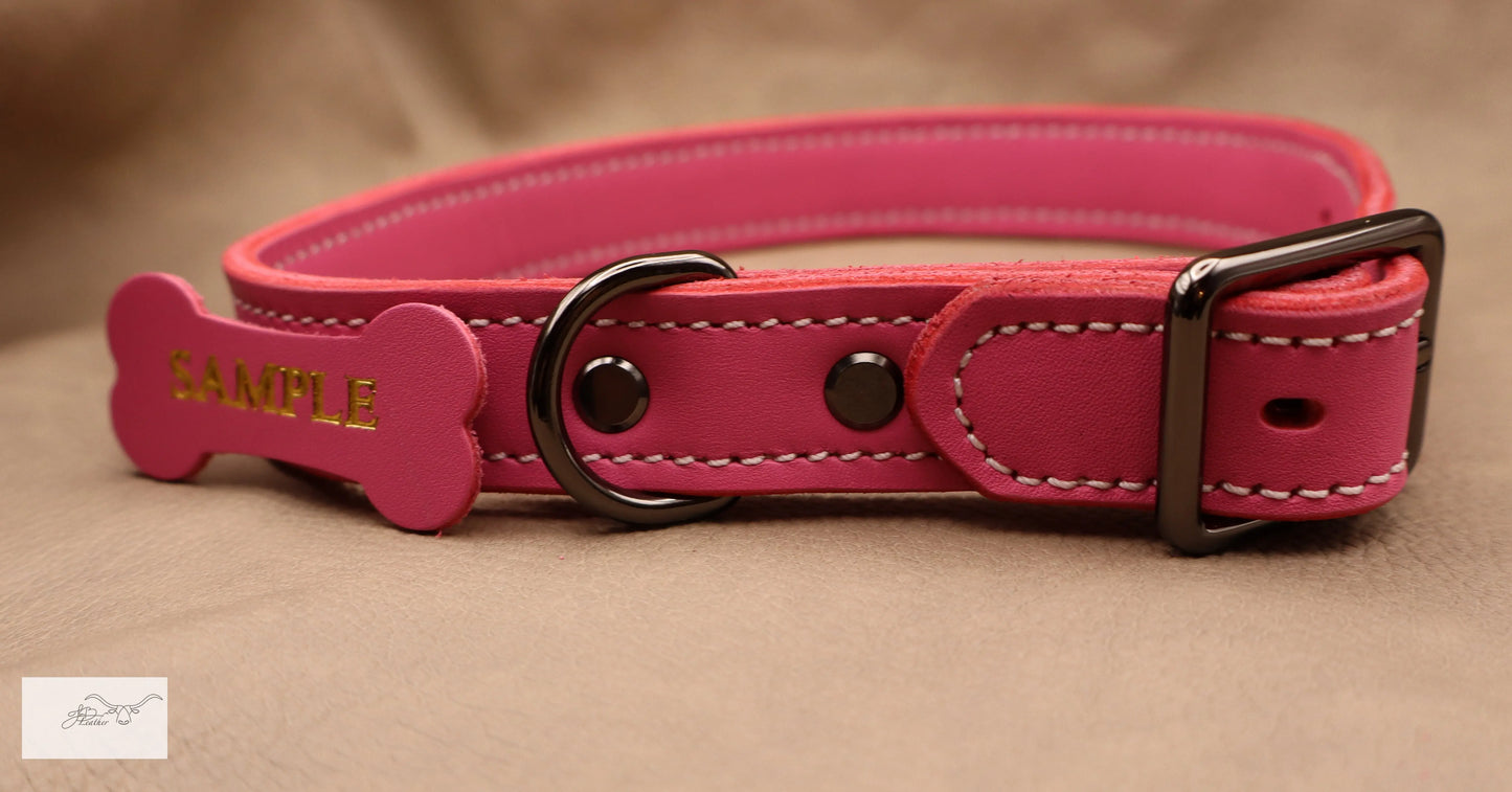 Luxe Pet Collar Jon B Leather