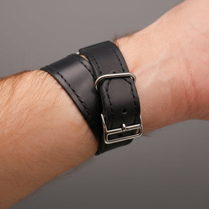 Double Wrap Apple Watch Band Distinctive and Stylish for everyone Jon B Leather