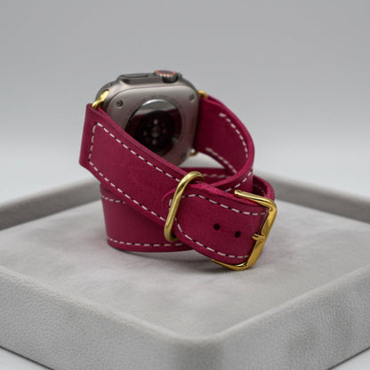 Double Wrap Apple Watch Band Distinctive and Stylish for everyone Jon B Leather