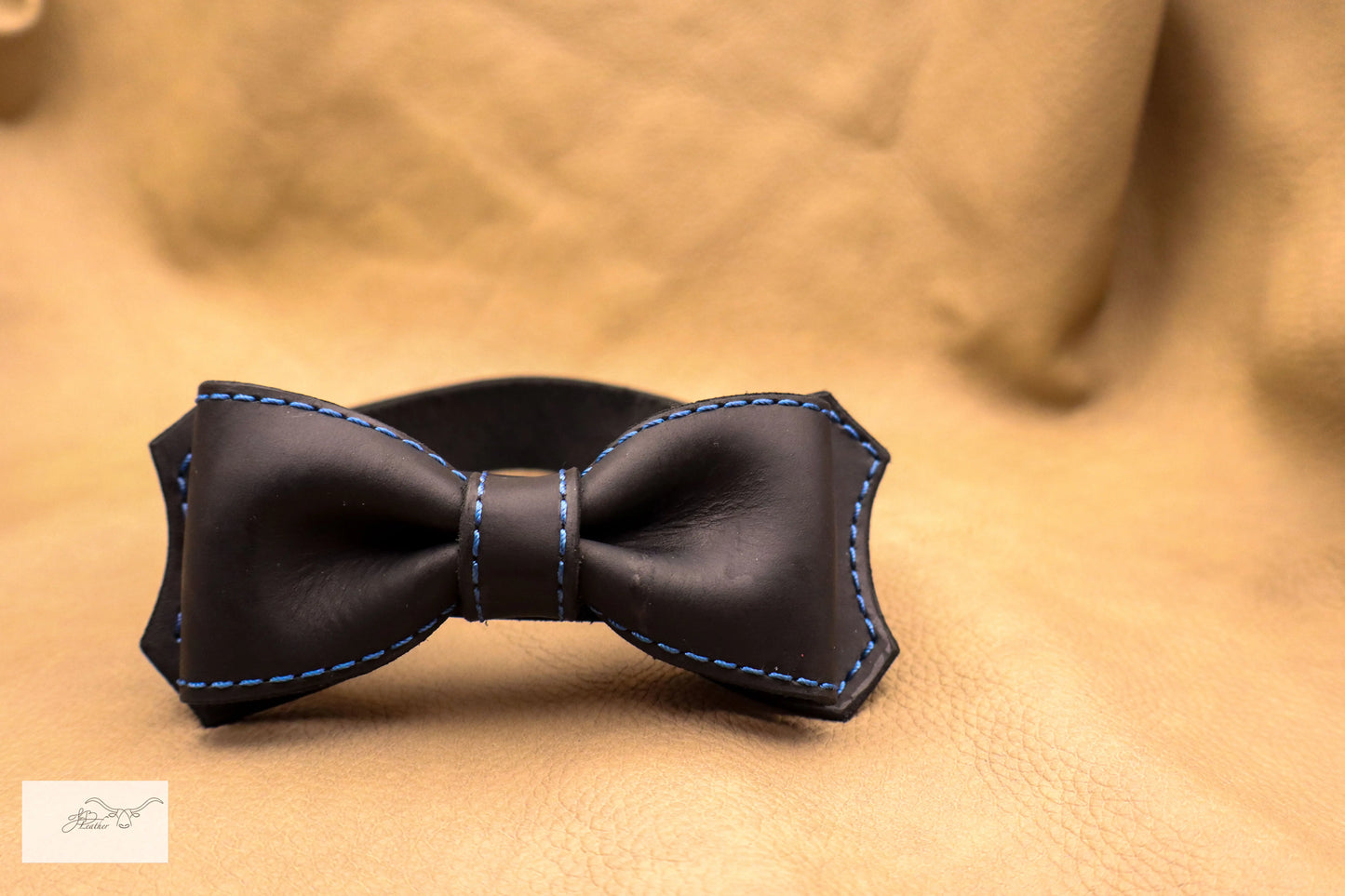 Leather Bow Tie Jon B Leather