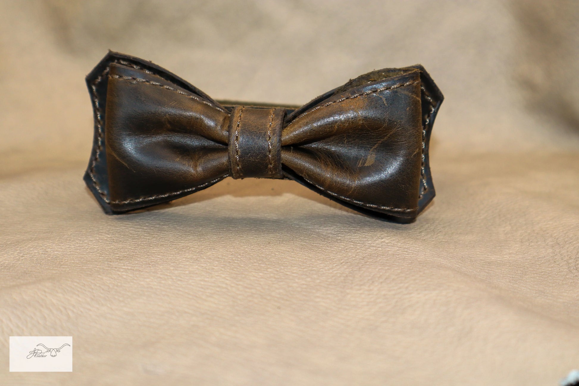 Leather Bow Tie Jon B Leather