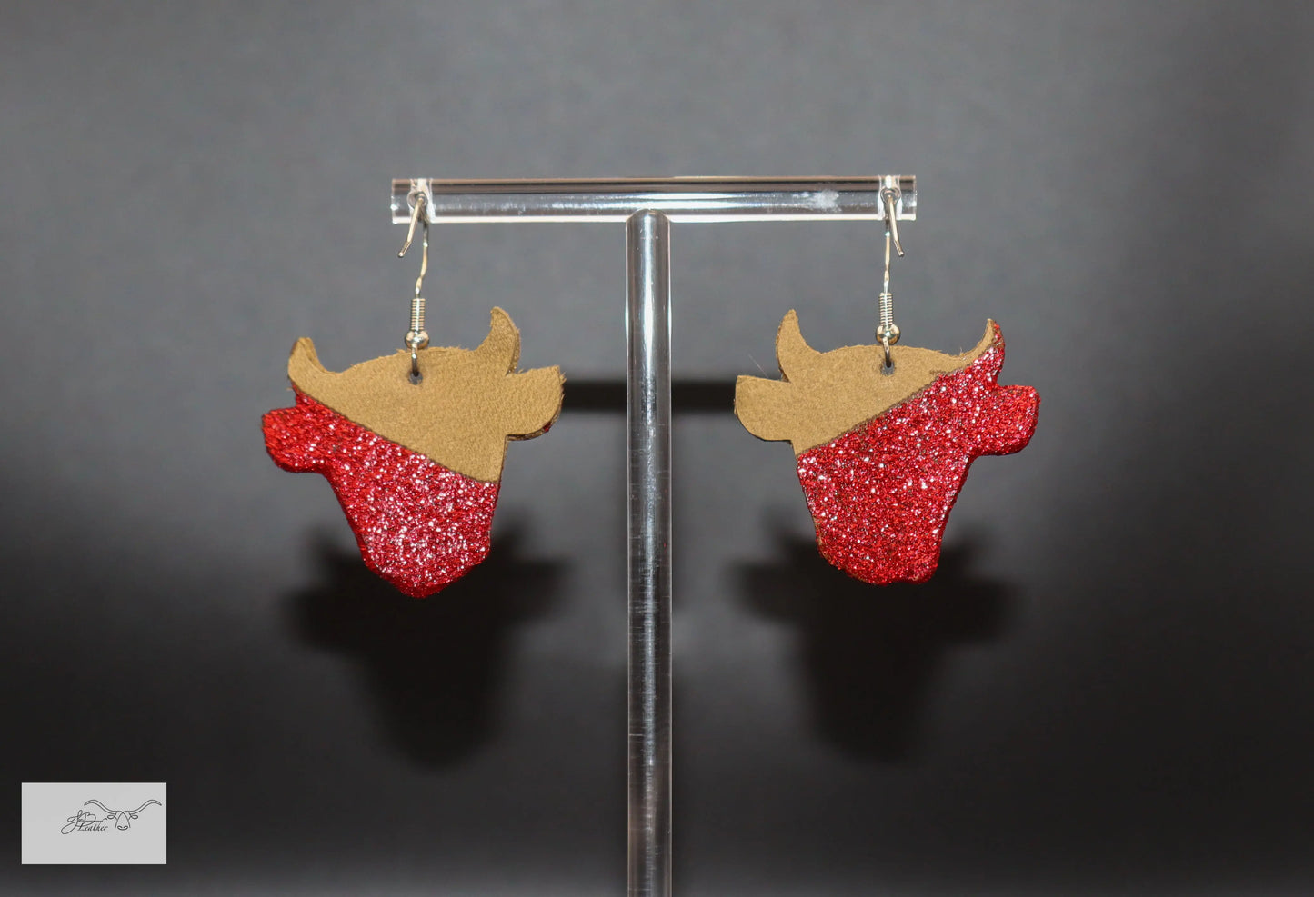 Long Horn Earrings - grab attention everywhere you go Jon B Leather