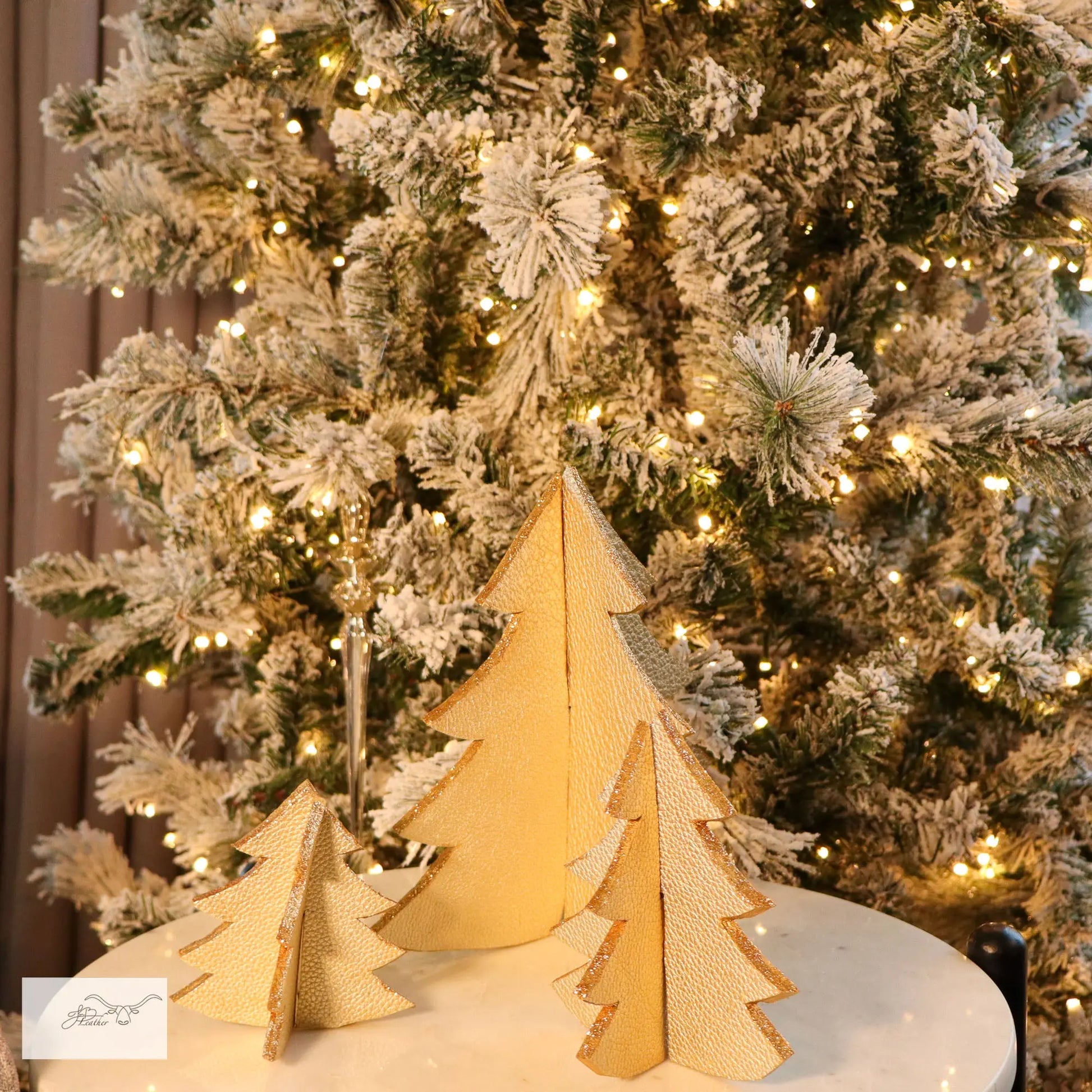 Holiday Trees - Decor for your festive home that folds flat for easy storage Jon B Leather