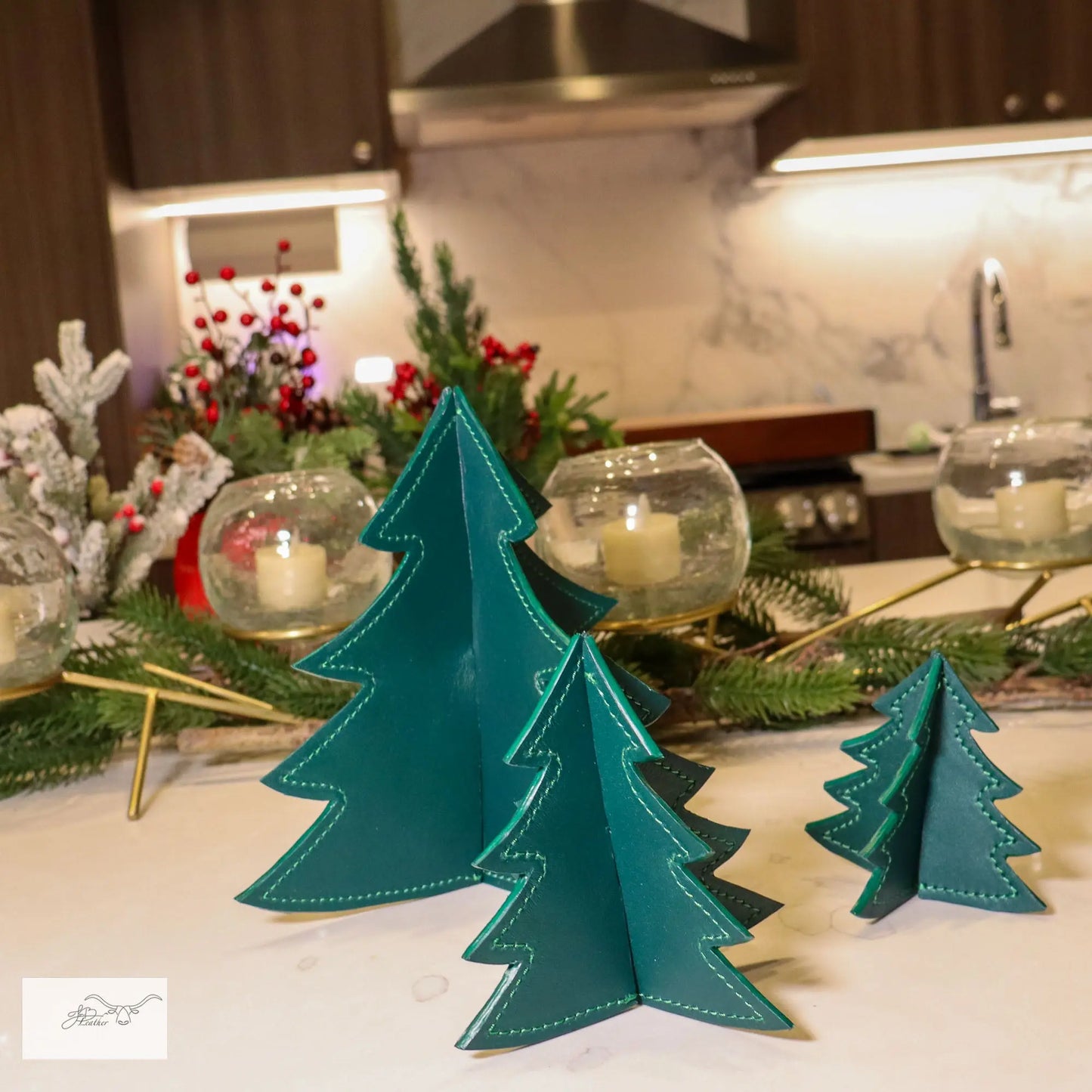 Holiday Trees - Decor for your festive home that folds flat for easy storage Jon B Leather