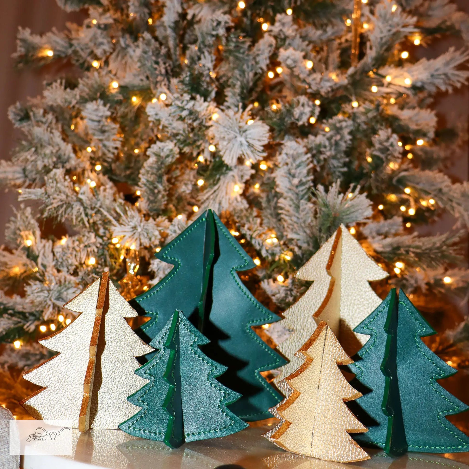 Holiday Trees - Decor for your festive home that folds flat for easy storage Jon B Leather