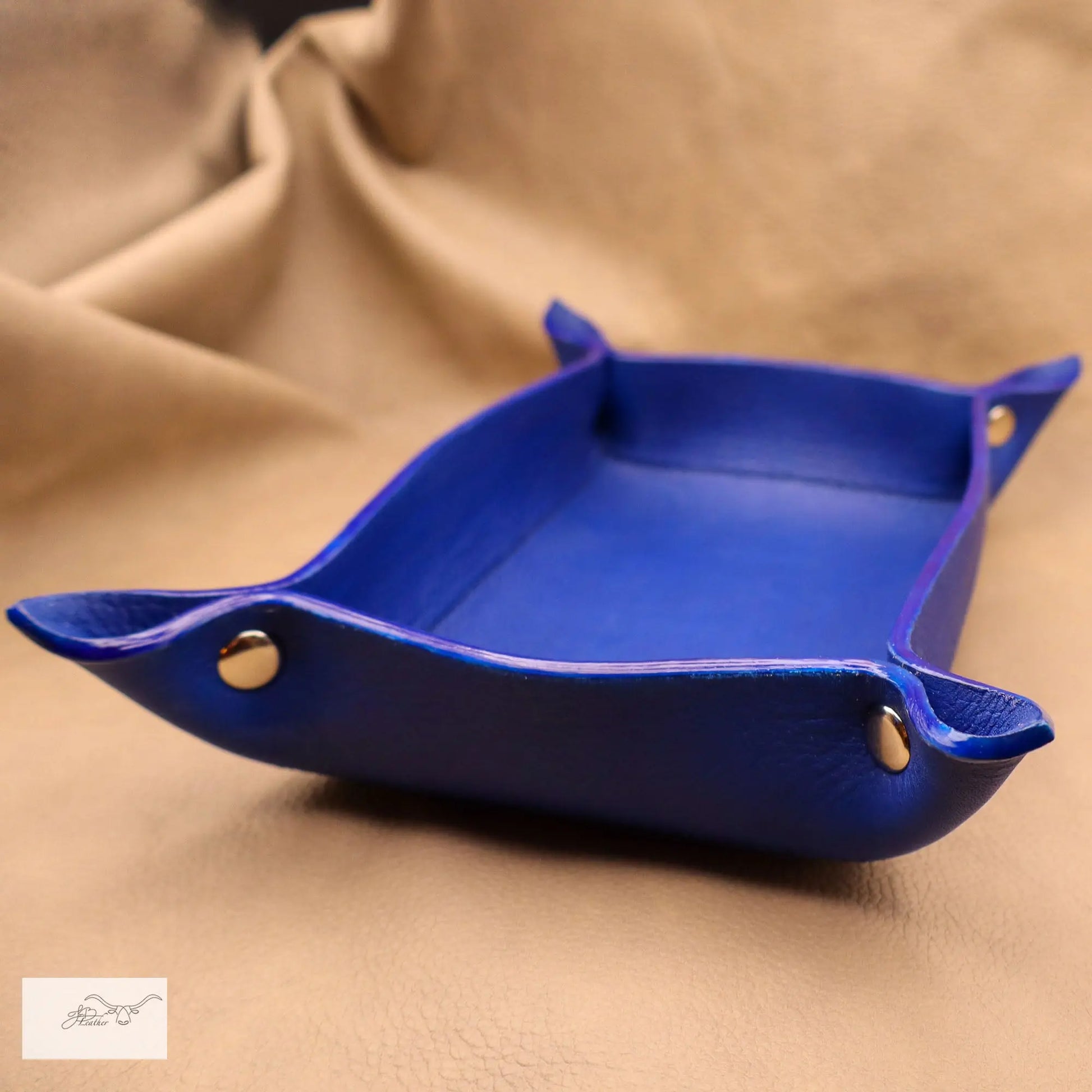 Vibrant Valet Tray from Jon B Leather Jon B Leather