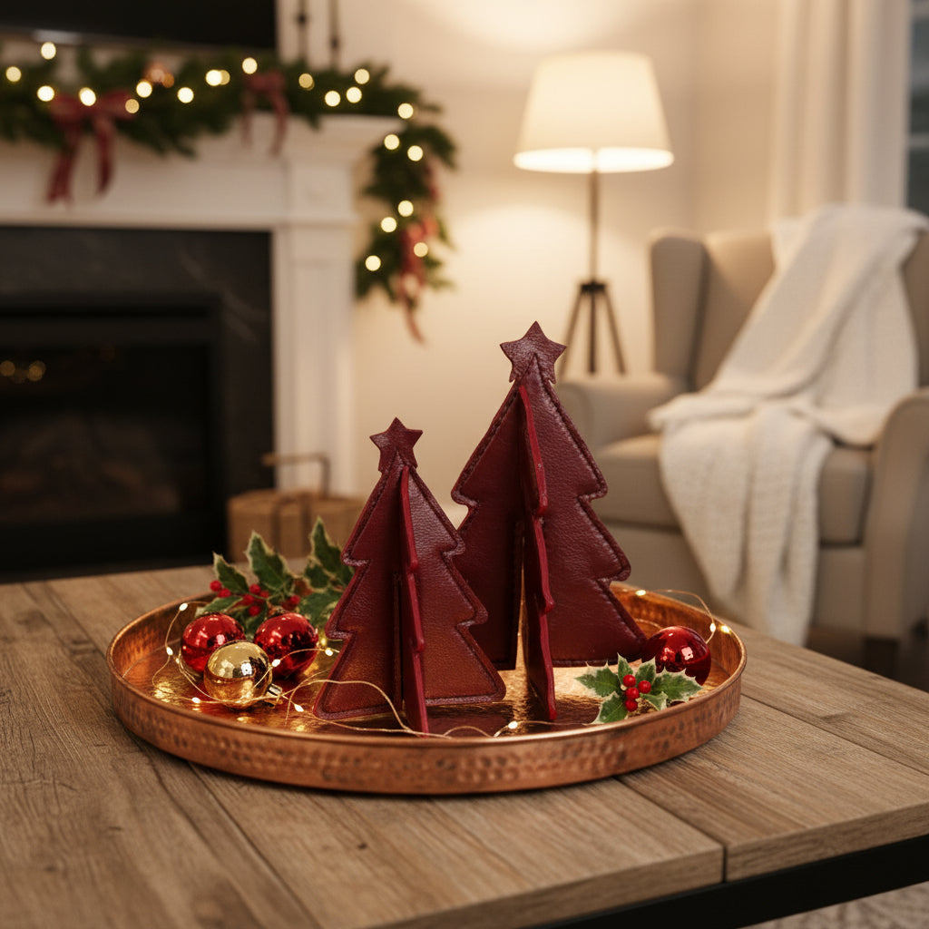 Festive Leather Forest