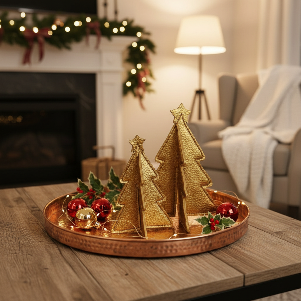 Festive Leather Forest