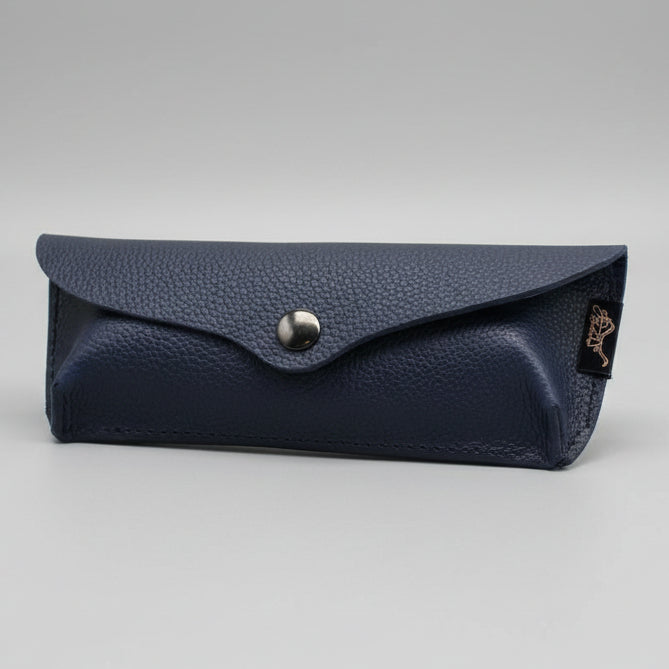 Timeless Vision - Artisan Full Grain Leather Eyeglass Case
