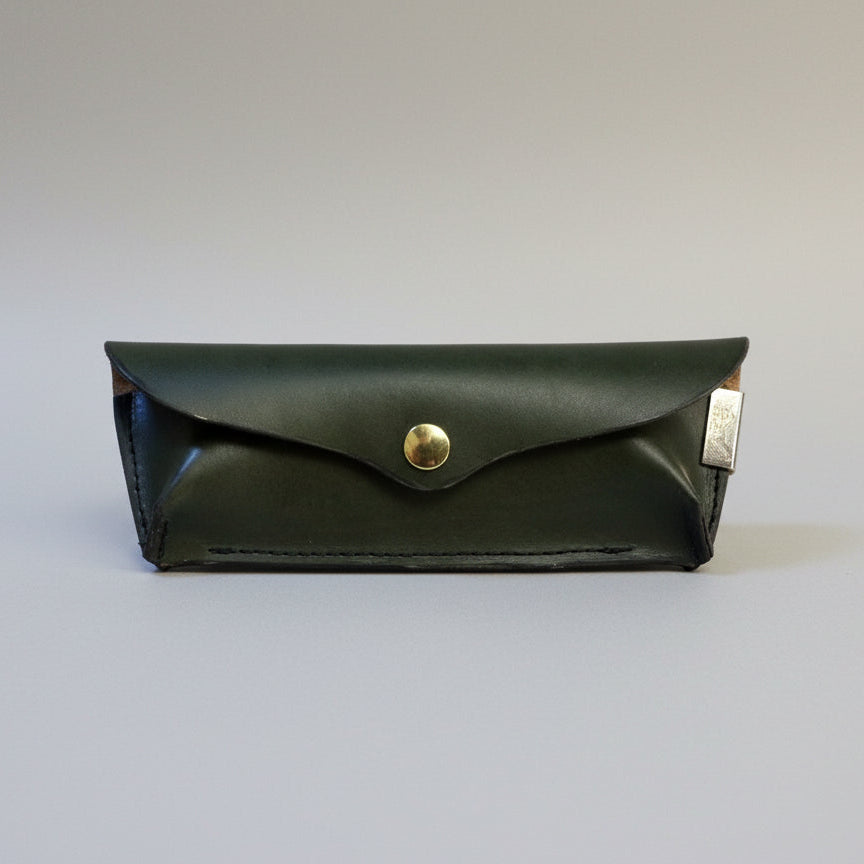 Timeless Vision - Artisan Full Grain Leather Eyeglass Case