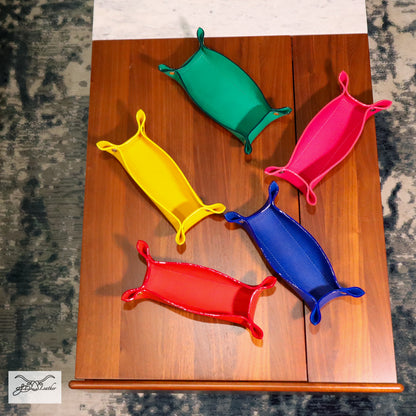 Vibrant Valet Tray from Jon B Leather Jon B Leather