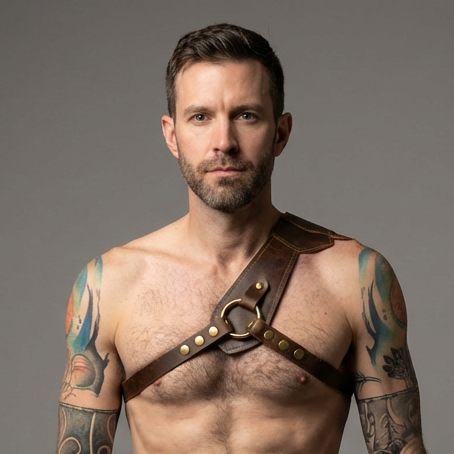 Warrior's Pride Leather Harness