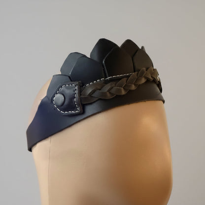 Warrior's Pride Leather Crown