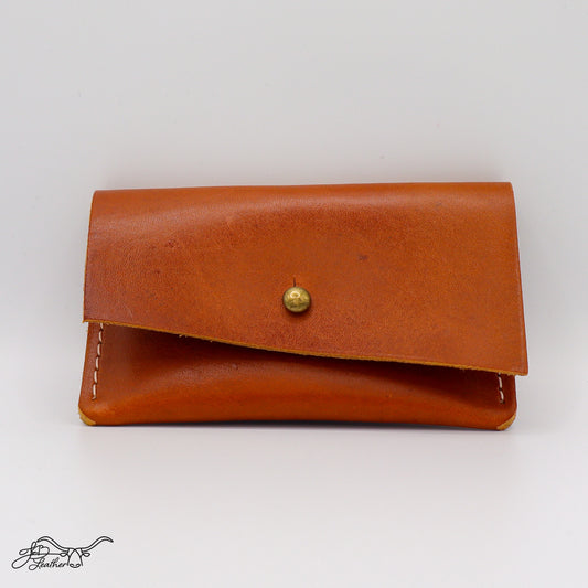 Geometric Card Holder - Jon B Leather