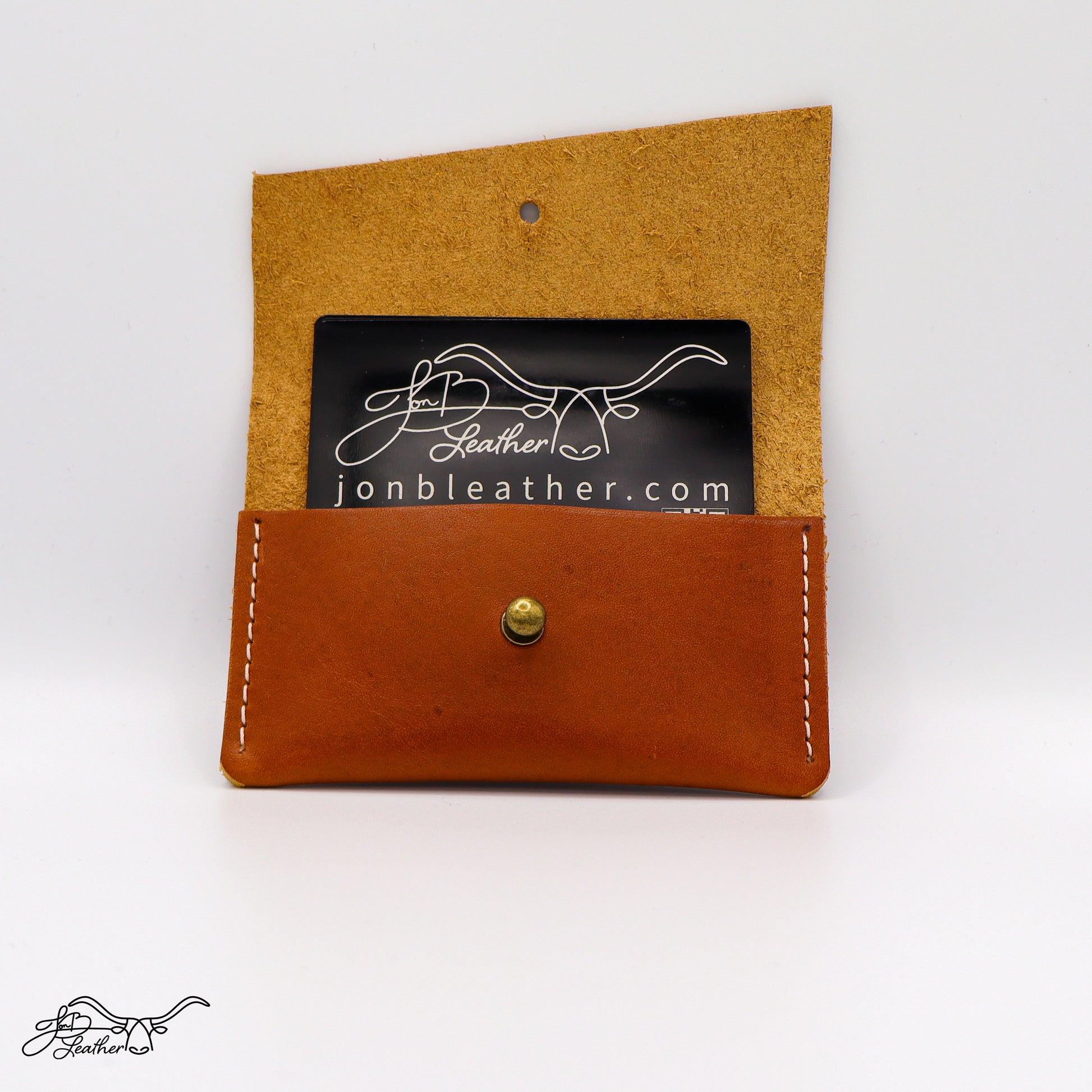 Geometric Card Holder - Jon B Leather