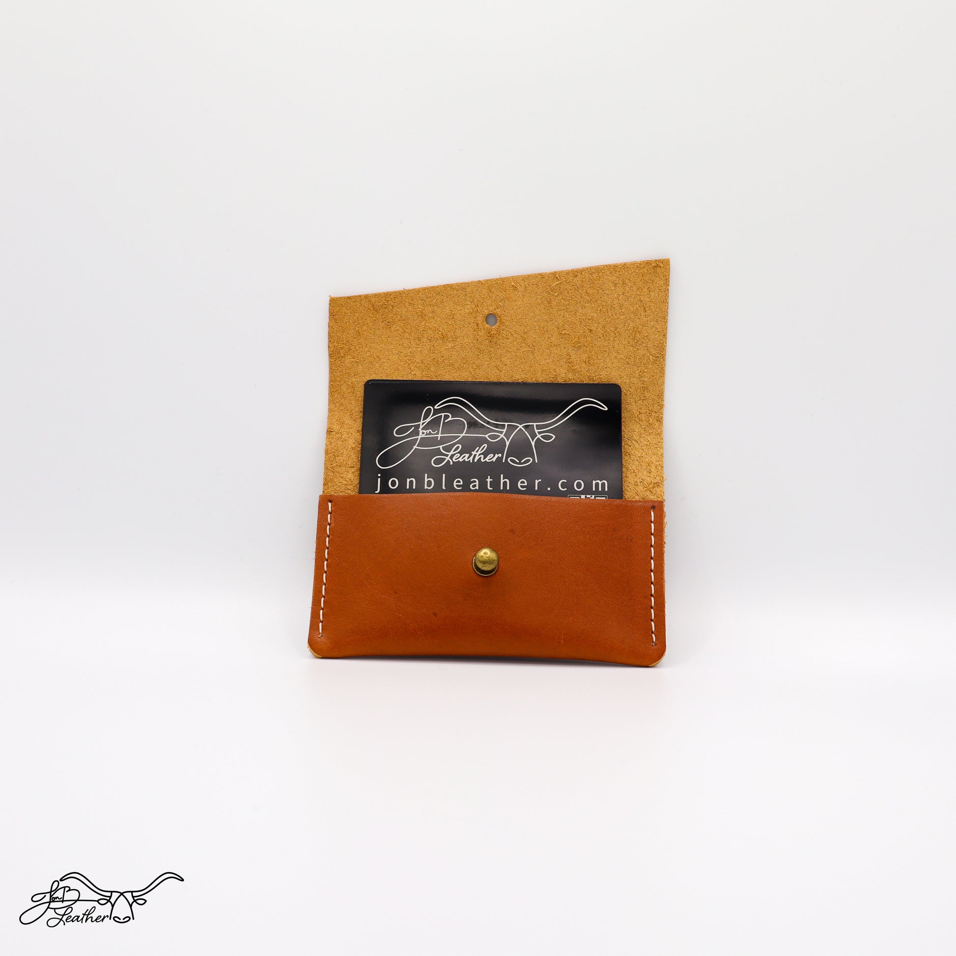 Geometric Card Holder - Jon B Leather