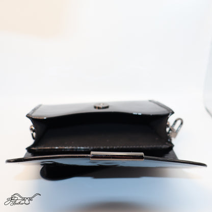 Patent Leather Wristlet Clutch - Jon B Leather