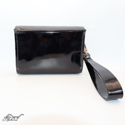 Patent Leather Wristlet Clutch - Jon B Leather