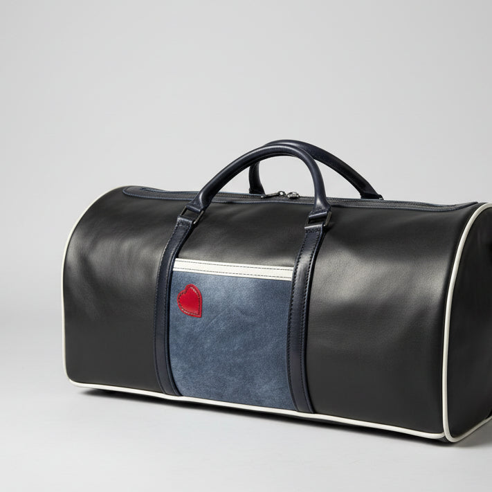 Leather Pride Duffel Bag - 24" Smooth & Hair-On Hide
