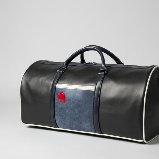 Leather Pride Duffel Bag - 24" Smooth & Hair-On Hide