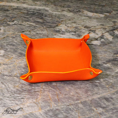 A Vibrant Valet Tray Large Square - Jon B Leather