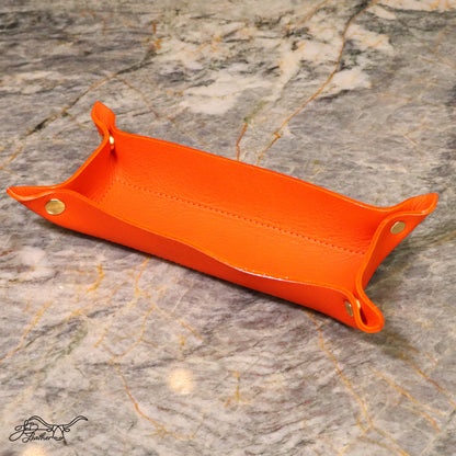 A Vibrant Valet Tray Long Rectangle - Jon B Leather