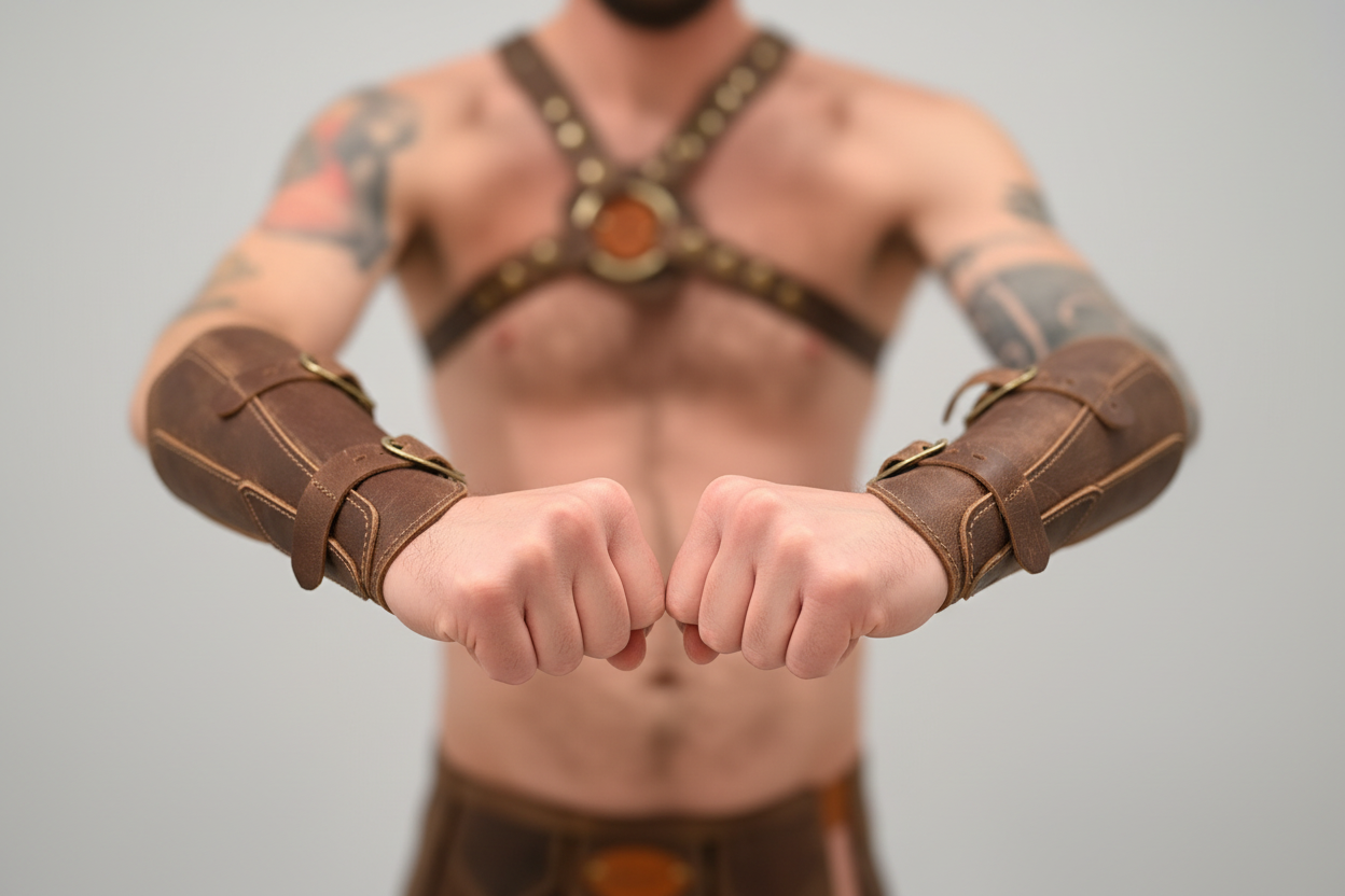 Warrior's Pride Leather Armbands