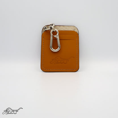 Python Embossed Card Wallet - Jon B Leather