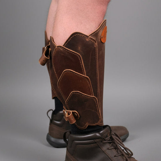 Warrior's Pride Leather Shin Guards