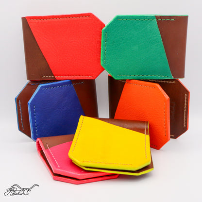 7 Card Color Flip Bi-Fold Wallet