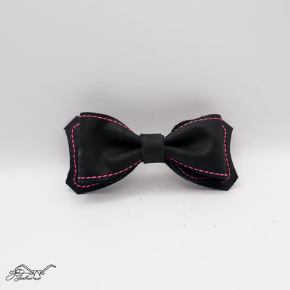 Leather Bow Tie - Jon B Leather