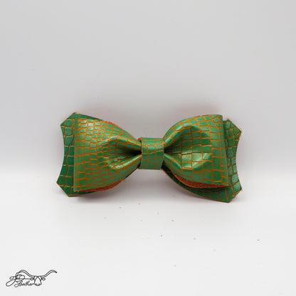 Leather Bow Tie - Jon B Leather