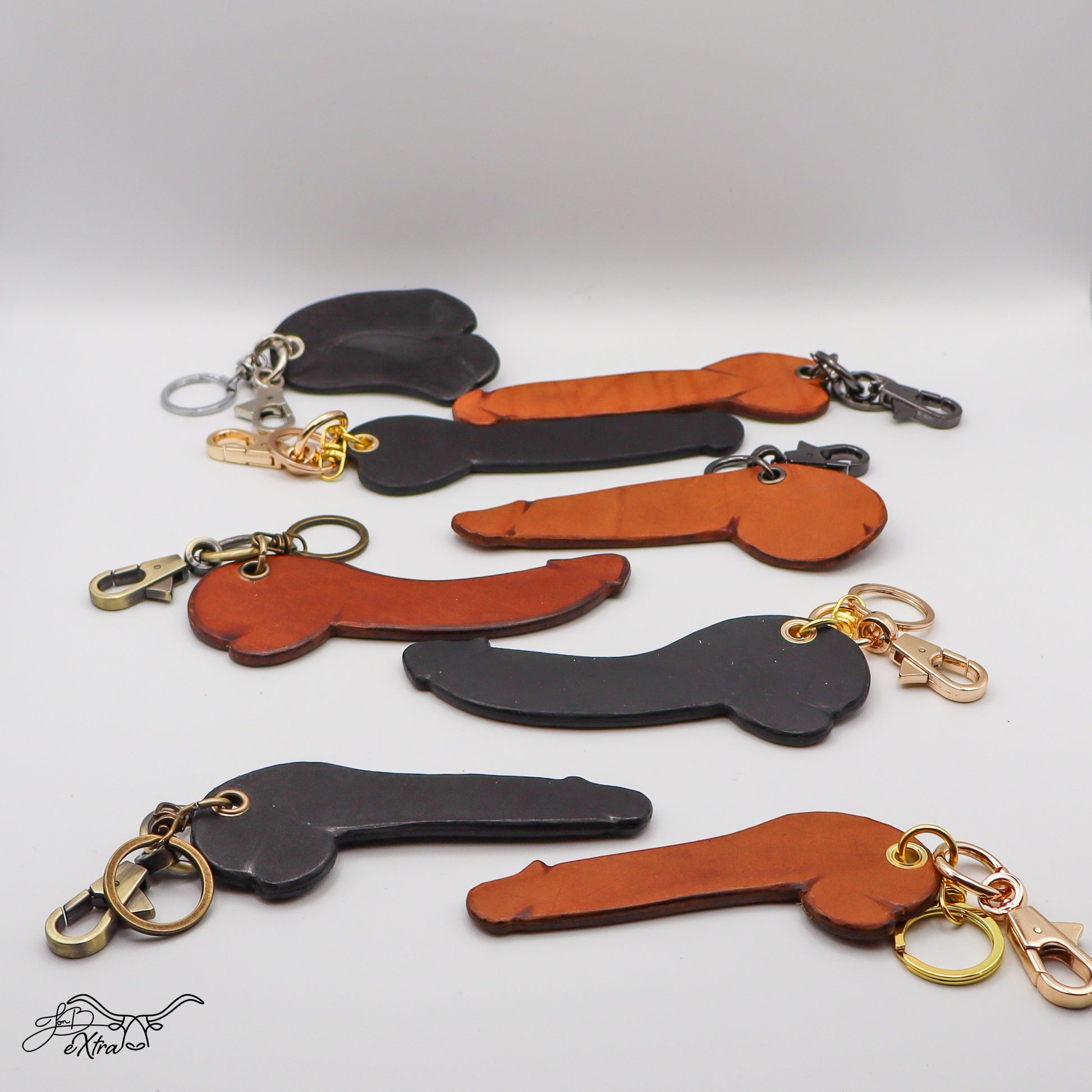 JonBx Dicks Keychains - Jon B Leather