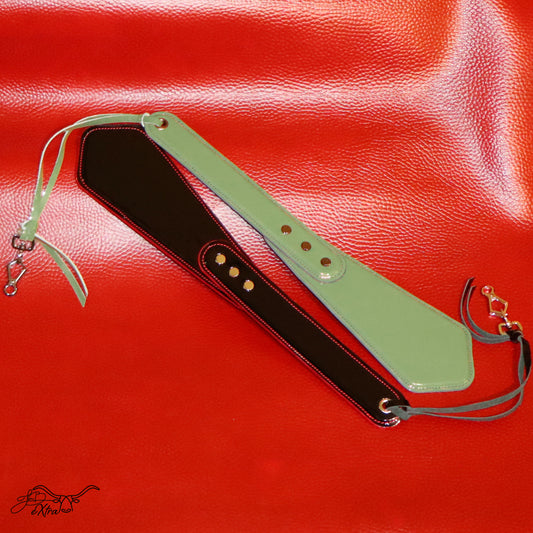 JonBx Patent Leather Paddle - Jon B Leather