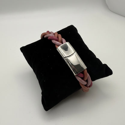 Braided Leather Cord Bracelet