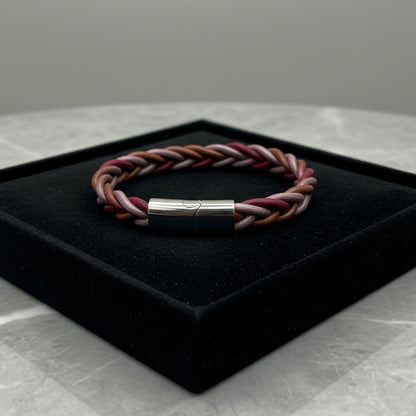 Braided Leather Cord Bracelet