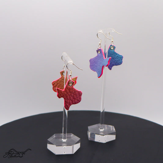 Texas Earrings - Jon B Leather