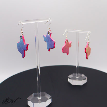 Texas Earrings - Jon B Leather