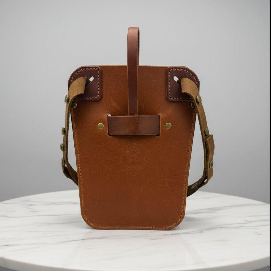 Equestrian Leather Phone Pouch